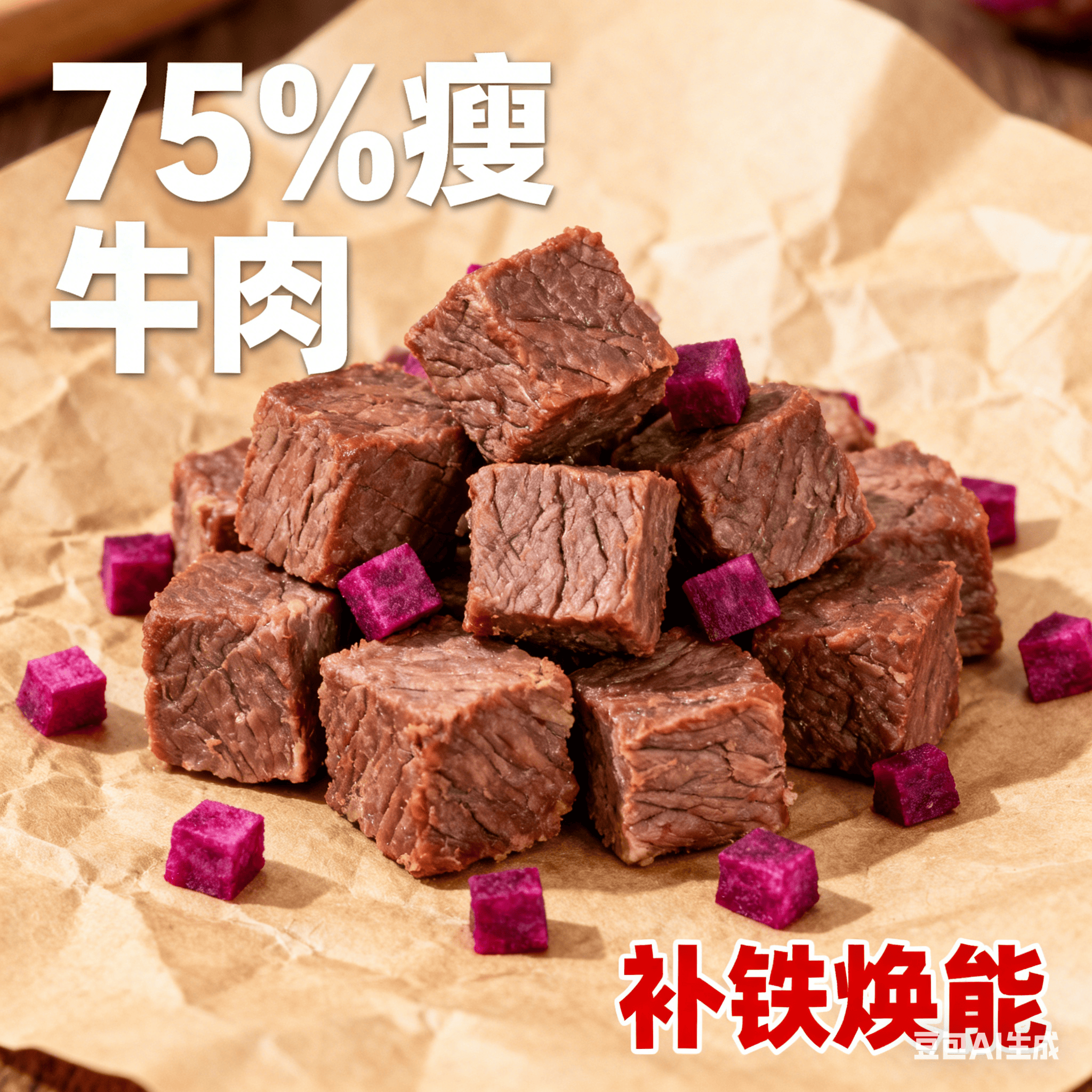 红菜头西柚牛肉粒（犬用）