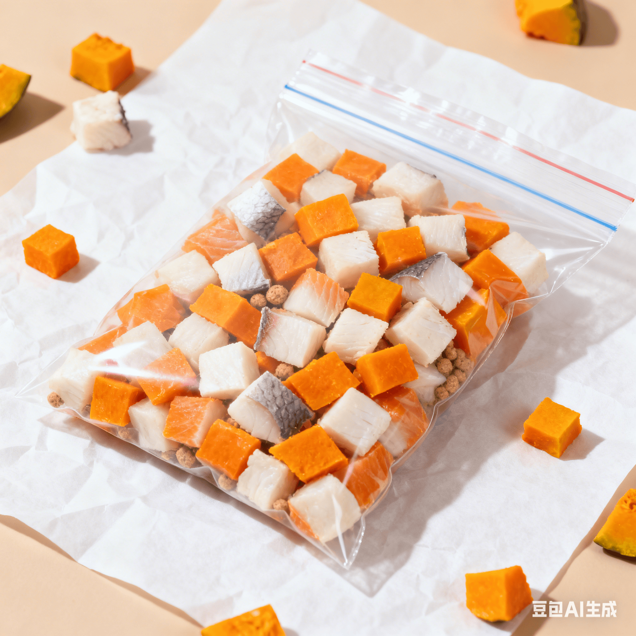 南瓜鳕鱼丁（猫用）